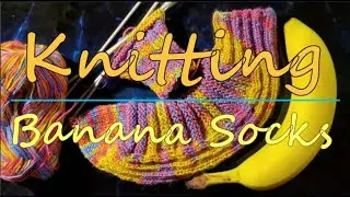 🇬🇧DIY No. 54a | How to knit Banana Socks | English Tutorial for free
