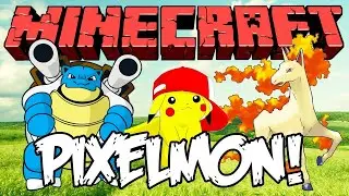 INICIO DA JORNADA POKEMON - PIXELMONCRAFT #01
