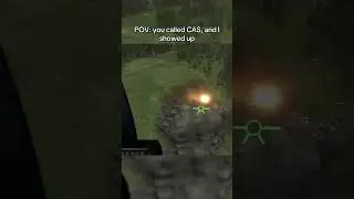 CAS on station. Mission complete. #armareforger #military #helicopter #gaming