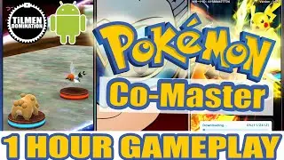 (Android) Pokemon CO-Master / One (1) hour Gameplay