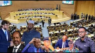 Deg Deg Midowga Africa Oo Heshiis  Dhex Dhigaya Somalia & Itoobiya, S/Land Oo Wasiir Xabsiga Dhigtay
