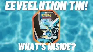 *EARLY RELEASE!* Evolving Skies Eevee Evolution Tin Opening! WALMART RESTOCK