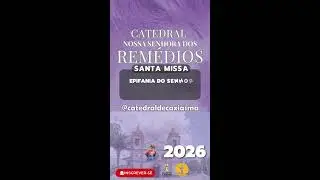 📖 Santa Missa | Epifania do Senhor | Solenidade | 04/01/2026