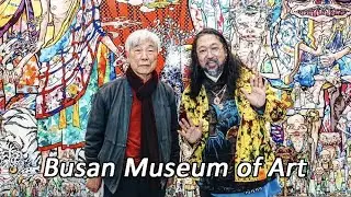 [4K Korea] Busan BEXCO Station City Museum of Art Lee Woo-hwan and Takashi Murakami Exhibition Tour