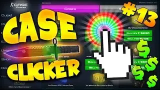CSGO CASE CLICKER - RISKY JACKPOT CHALLENGE + BIG WINS!! (CASE CLICKER) #13