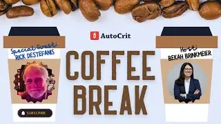 AutoCrit Coffee Break Interview: Author Rick Destefanis