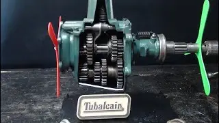 MODEL A FORD Transmission Cutaway pt 4  736 tubalcain how it works