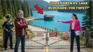 HOA Built a Floating Restaurant on My Lake — So I Blocked the Only Boat Ramp