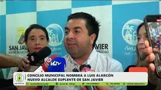 MÁS POSITIVO - LUIS ALARCÓN NUEVO ALCALDE SUPLENTE DE SAN JAVIER (22 DE ENERO)