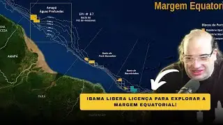 Petrobras: IBAMA Libera Licen&ccedil;a Para Explora&ccedil;&atilde;o na Margem Equatorial! #petrobras #petr&oacute;leo #ciencia