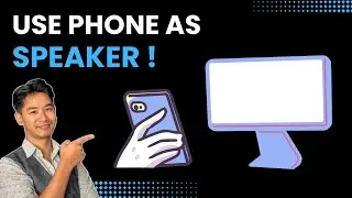 How To Use Phone as Speaker for PC