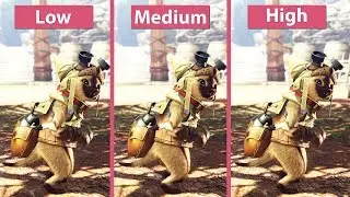 Monster Hunter World &ndash; PC 4K Low vs. Mid vs. Highest Frame Rate Test & Graphics Comparison