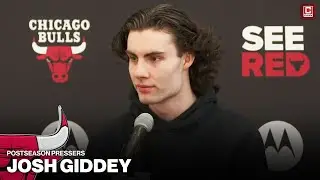 Josh Giddey talks growth, contract extension and future goals at postseason press conference