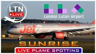 🔴 LIVE LONDON LUTON AIRPORT PLANE SPOTTING