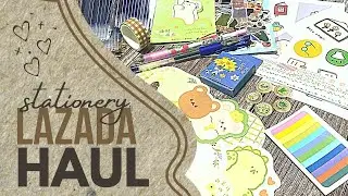 Mini Stationery Haul from Lazada || February 2022