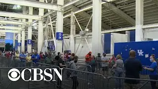 Kentucky and New York see high turnout for primary elections