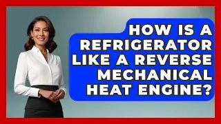 How Is A Refrigerator Like A Reverse Mechanical Heat Engine? - Mechanical Engineering Explained