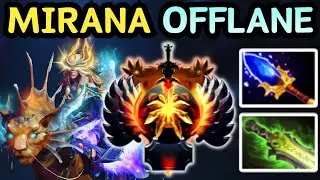 🔥 IMBA MAGIC OFFLANE MIRANA YOU GET HIT ONCE, IT&rsquo;S OVER | DOTA 2 GAMEPLAY 🔥