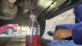 Landcruiser 200 AHC accumulator bleed/flush