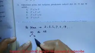 Pembahasan soal USBN SD/MI Matematika == Part 1
