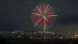 2017安倍川花火（雨天）スライド動画