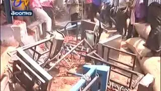Karne Prabhakar Allegations | TDP MLA Sandra | and his Supporters | Attack on Khammam Mirchi Yard