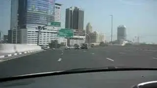 Dubai in 2008 - 170km/h on Sheikh Zayed Road and no speed cameras