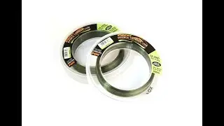 Леска монофильная с шок лидер Exocet Double Tapered Trans Khaki   0 30мм 0 50мм х 300м
