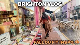 Girls&rsquo; Day Out in Colourful Brighton | Autumn Outfit Inspiration 🍁