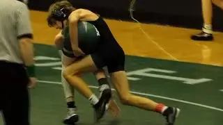 106 #3 Nathaniel Provost (Ft Zumwalt North) Fr. over Gannon Kuhn (Timberland) So. - MD 12-1