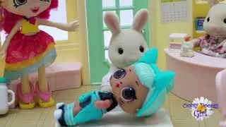 LOL Surprise Troublemaker Goes to the Doctor with Shopkins! Oopsy Doopsy Girl's Toy Videos