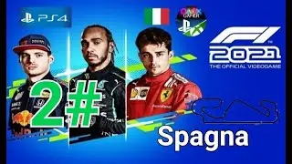 F1 2021  (lap 100%) (66 giri)( SPAGNA)  Ep 2  ita ps4