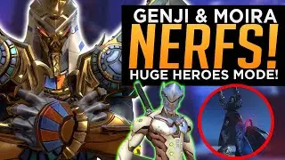 Overwatch: Genji & Moira NERFS! - NEW Experimental Modes Coming! - HUGE Hero Workshop Update