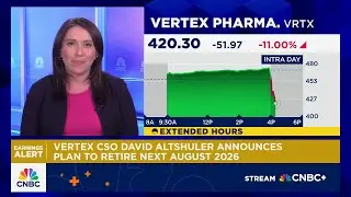 Vertex Pharmaceuticals reports earnings, beating EPS, revenue estimates