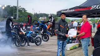 PULSAR MANIA 2.0 STUNT SHOW KOLKATA || RUKSER STUNT||