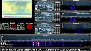Live CB Radio Videogates Skip & DX 0723 - WE GOT THE DX!