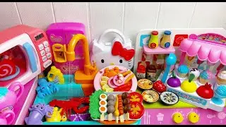 60 Minutes Ultimate Cooking Toys Playset, Satisfying Unboxing Hello Kitty Kitchen Set