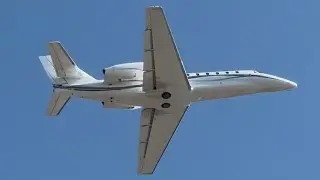 Cessna 680 Citation Sovereign Takeoff From Idaho Falls [N2LP]