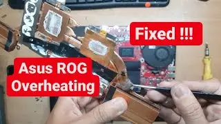ASUS ROG Strix G Disassembly & Thermal Paste Replacement | Fix Overheating Laptop