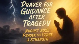 Prayer for Guidance After Tragedy | August 2025 Prayer for Peace & Strength