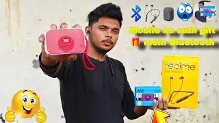 Mobile ke sath gift 🎁 mein | realme Buds Wireless 3 Bluetooth || MZ M412SP Bluetooth speaker 🔊 #vlog