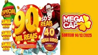 SORTEIO MEGA CAP  14/12/2025