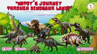 Natoy's Journey Through Dinosaur Land!