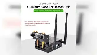 Review: Waveshare Aluminum Alloy Case for Jetson Orin, with Camera Holder, Mini-Computer Case,...