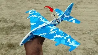 Exciting Hand Throw Foam Aero-Plane Unboxing and Flying Test