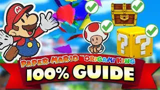 💯 Red Streamer 100% Guide - ALL Treasures, Toads, [?] Blocks, & Not-Bottomless Holes!
