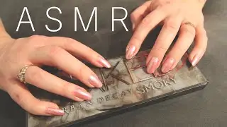 A S M R | fast but gentle nail tapping and light scratching | no talking