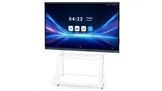 86&rdquo; 4K Smart Board Review | AI Camera Touchscreen Interactive Whiteboard Display