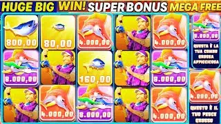 HUGE BIG WIN on New Slot: Fishing Net Fortune! Bonus Feature Pays Massive!