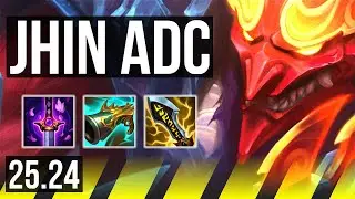 JHIN & Syndra vs MISS FORTUNE & Nami (ADC) | EUW Master | 25.24